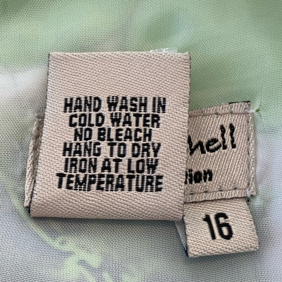 JULIE MITCHELL URBAN COLLECTION FIT & FLARE FLORAL SKIRT.  WOMEN’S SZ 16 - Picture 6 of 6